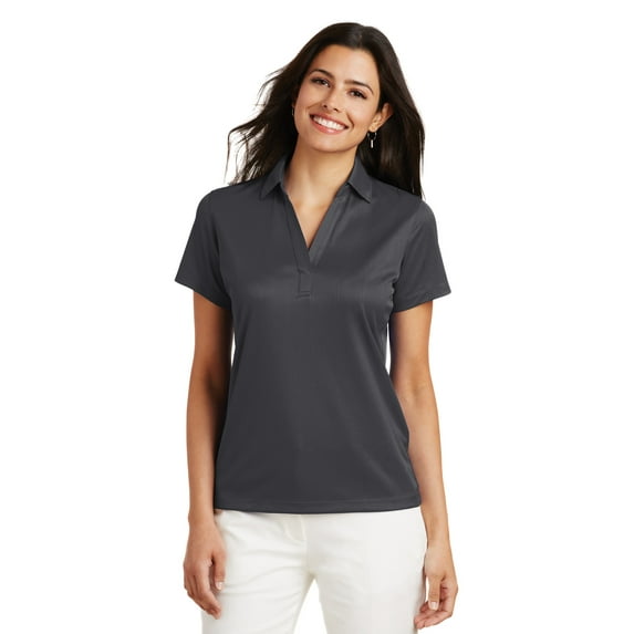 Port Authority Women’S Performance Fine Jacquard Polo. L528.