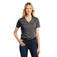 thumbnail image 1 of Port Authority  Ladies Shadow Stripe Polo. LK585 - XL Deep Black, 1 of 6
