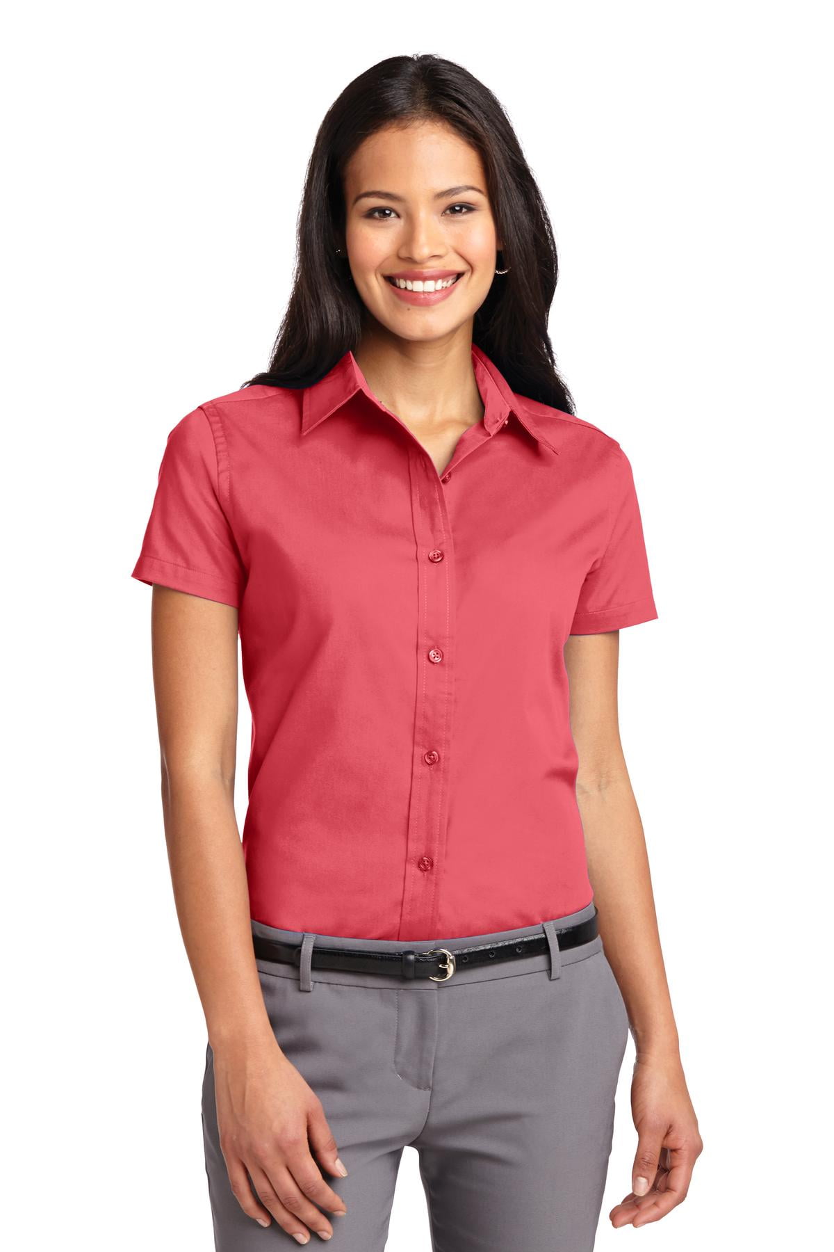 L508 Port Authority Ladies Short Sleeve Easy Care Shirt