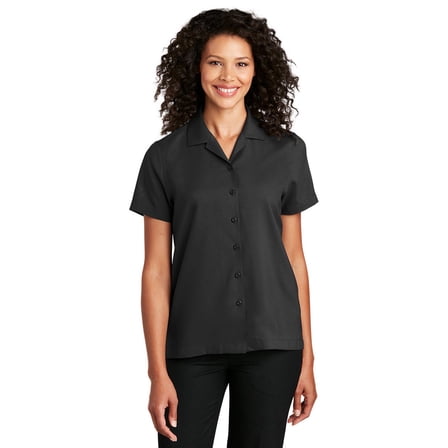 Port Authority Ladies Short Sleeve Performance Staff Shirt Lw400