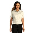 thumbnail image 1 of Port Authority Ladies Short Sleeve SuperPro React Twill Shirt. LW809, 1 of 1