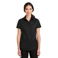 thumbnail image 1 of Port Authority Ladies Short Sleeve SuperPro Twill Shirt-L664, 1 of 1