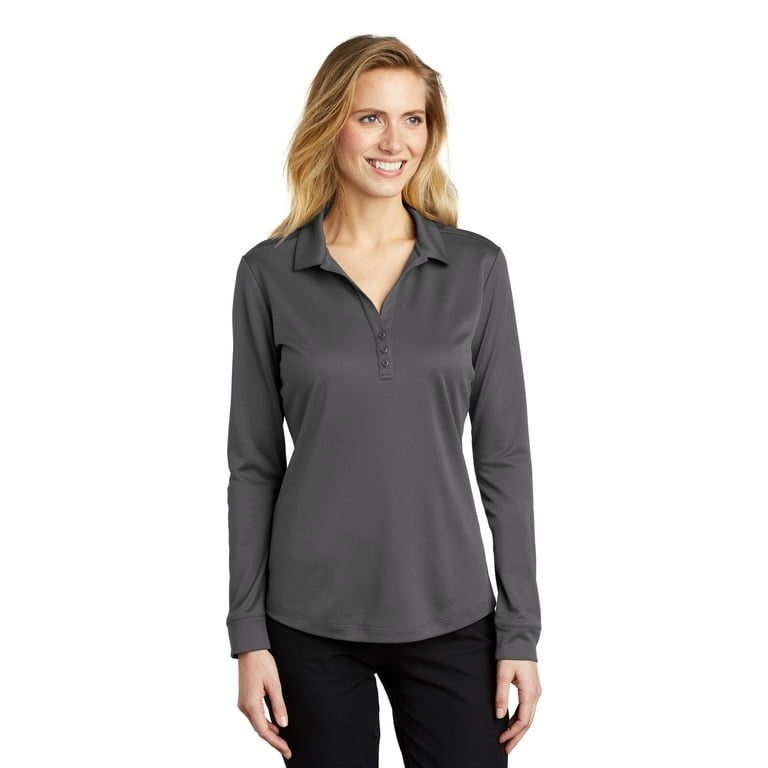 Port authority ladies top silk touch polo
