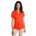 thumbnail image 1 of Port Authority Ladies Silk Touch Performance Polo. L540 , L540 , Neon Orange , Small, 1 of 1