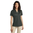 thumbnail image 1 of Port Authority Ladies Silk Touch Performance Polo. L540 , L540 , Steel Grey , X-Large, 1 of 2