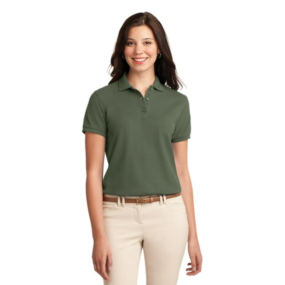 Port Authority Ladies Silk Touch Polo