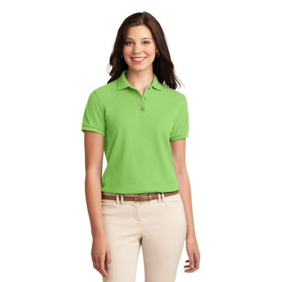 Port Authority Ladies Silk Touch Polo
