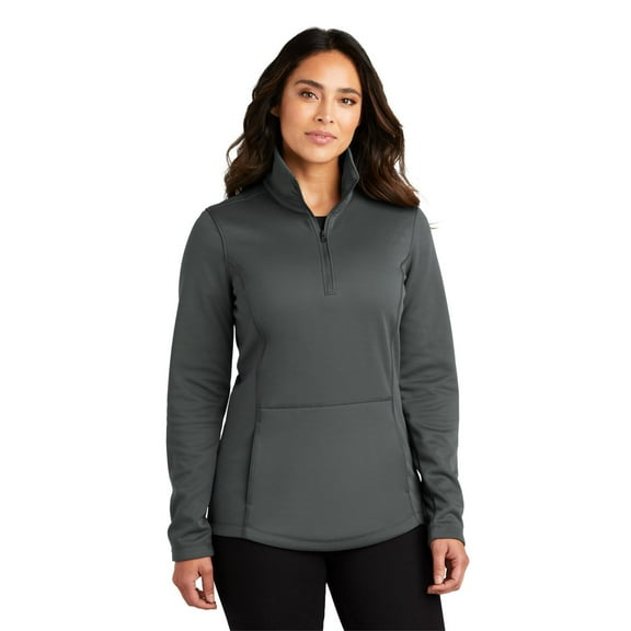 Port Authority L804 Ladies Smooth Fleece 1/4-Zip