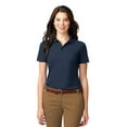 thumbnail image 1 of Port Authority Ladies Stain Resistant Polo-XL (Navy), 1 of 6