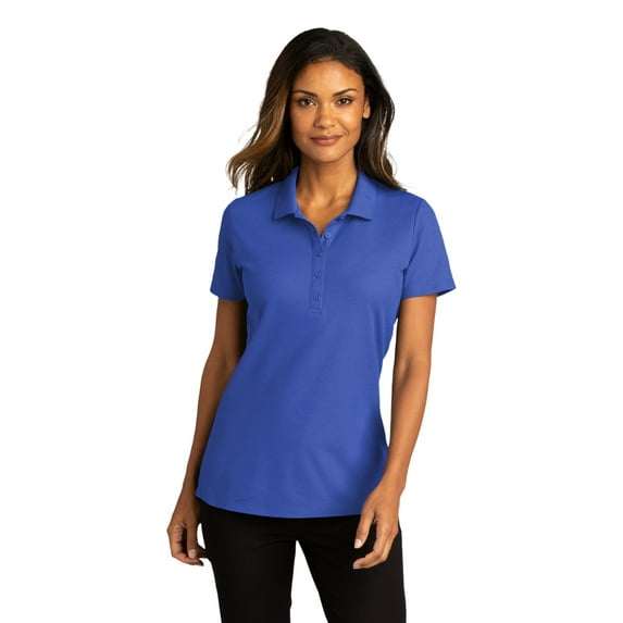 Port Authority Ladies SuperPro React Polo. LK810 - 3XL True Royal