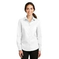 thumbnail image 1 of Port Authority L663 Ladies SuperPro Twill Shirt, White, L, 1 of 1