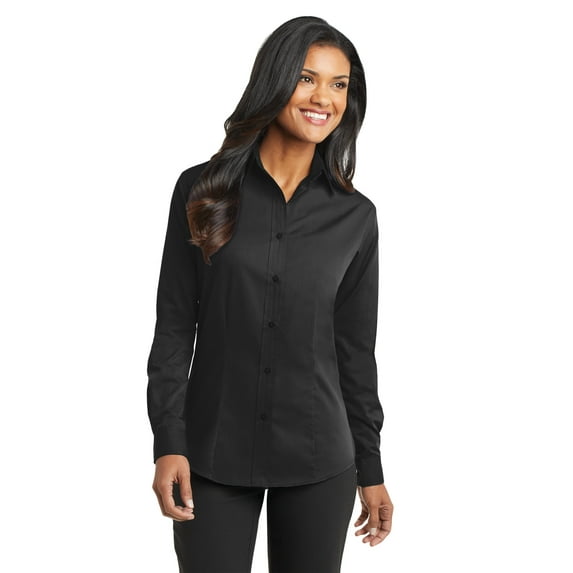 Port Authority Ladies Tonal Pattern Easy Care Shirt