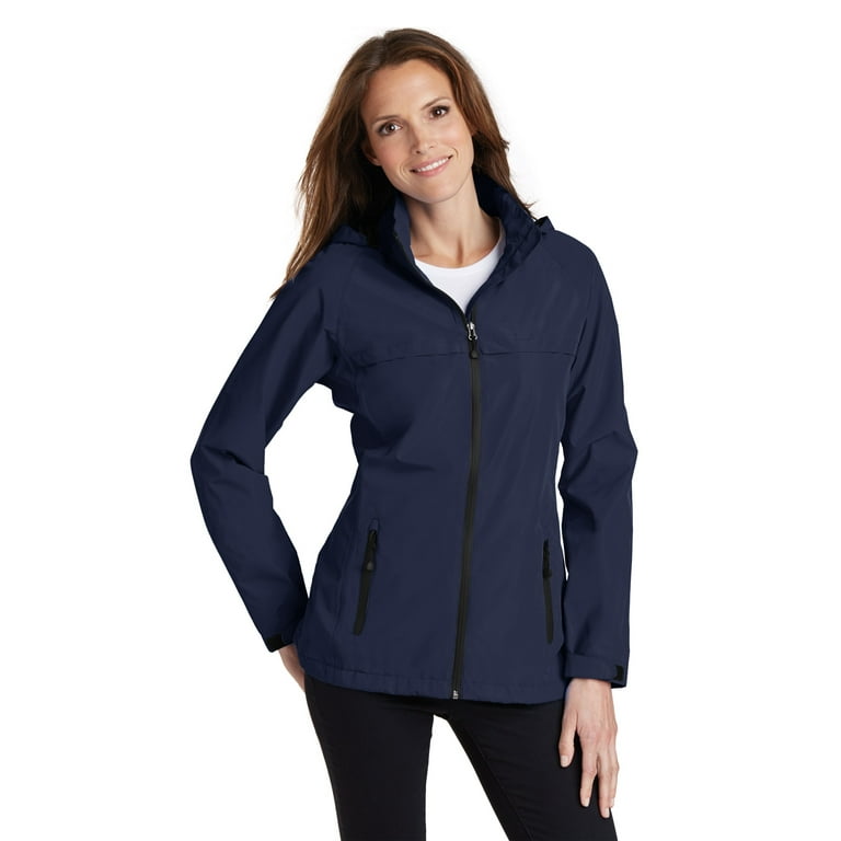 Port Authority Ladies Torrent Waterproof Jacket XS True Navy Walmart