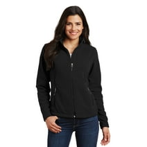 Port Authority Ladies Value Fleece Jacket-L (Black)