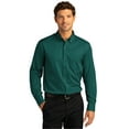 thumbnail image 1 of Port Authority Long Sleeve Collared Solid Button-Up Shirt (Men's) 1 Pack, 1 of 4