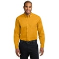 thumbnail image 1 of Port Authority Long Sleeve Easy Care Shirt-2XL (Athletic Gold/Light Stone), 1 of 6