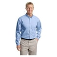 thumbnail image 1 of Port Authority Long Sleeve Easy Care Shirt, Light Blue 3XL, 1 of 1