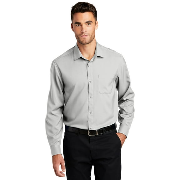 Port Authority Long Sleeve Performance Staff Shirt W401
