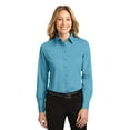 thumbnail image 1 of Port Authority Long Sleeve Shirt (L608) Maui Blue, 3XL, 1 of 2