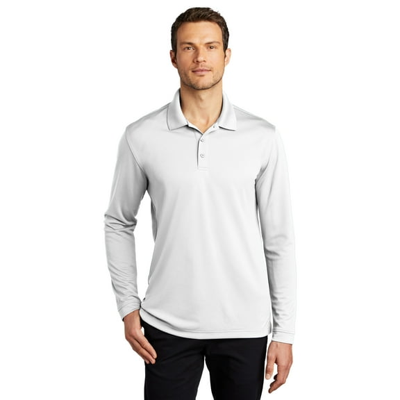 Port Authority Long Sleeve Solid Polo (Men's) 1 Pack