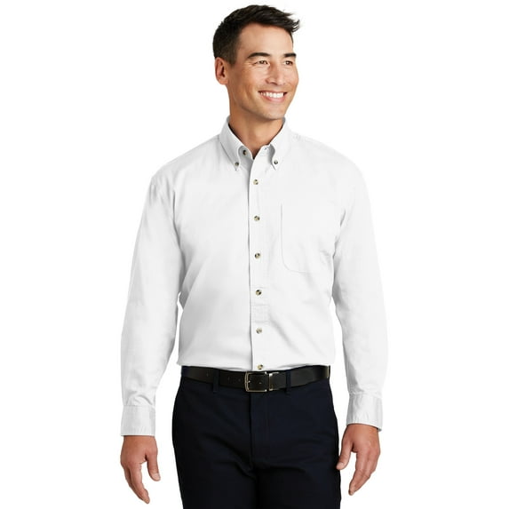 Port Authority ® Long Sleeve Twill Shirt. S600T