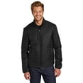 thumbnail image 1 of Port Authority Male Mock Neck Jacket J850 Deep Black Small, 1 of 5
