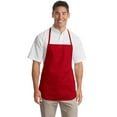 thumbnail image 1 of Port Authority Medium Length Apron-One Size (Red), 1 of 2