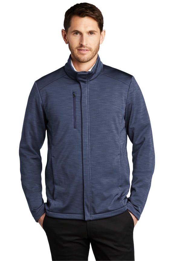 Men Stream Soft Shell Jacket Blue Navy Heather X-Large