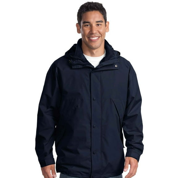 Port Authority Men's 3-In-1 Waterproof Zipper Jacket