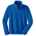 thumbnail image 1 of Port Authority Men's Big And Tall Fleece 1/4-Zip Soft Pullover, 1 of 2