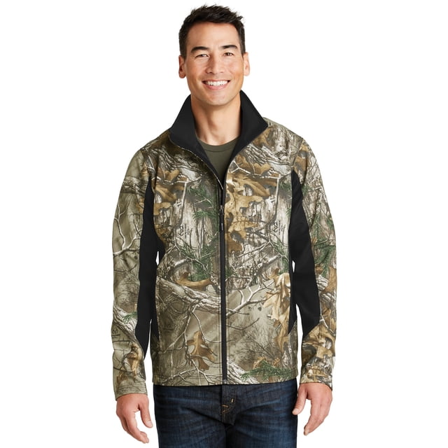 Port Authority Men's Colorblock Soft Shell Jacket - Walmart Business ...