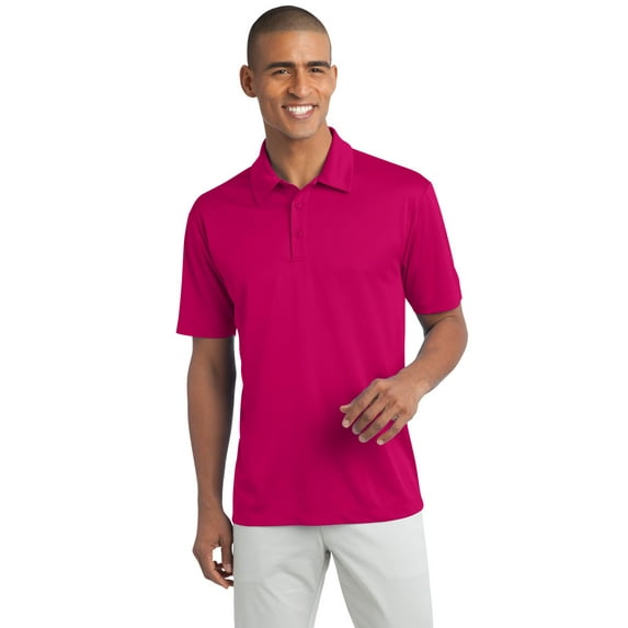 Port Authority Men's Durable 3-Button Placket Polo Shirt
