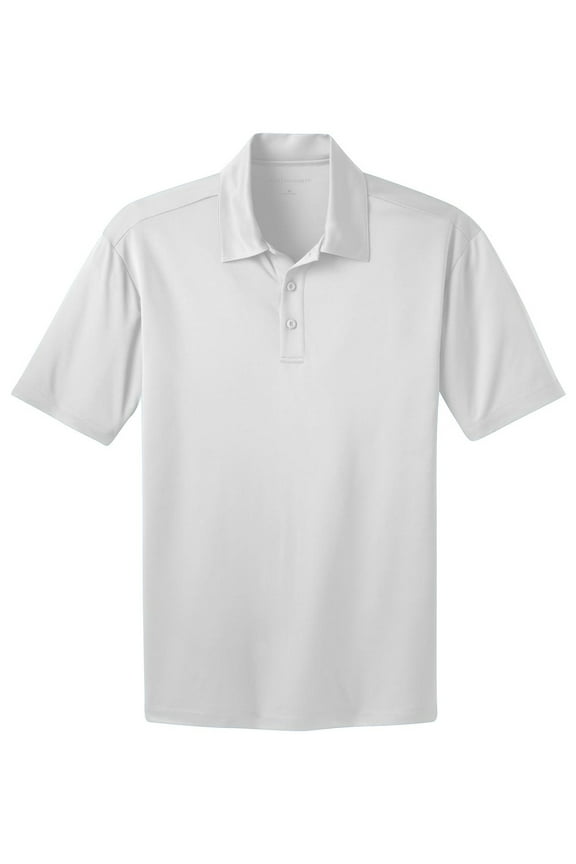 Men's Durable 3-Button Placket Polo Shirt