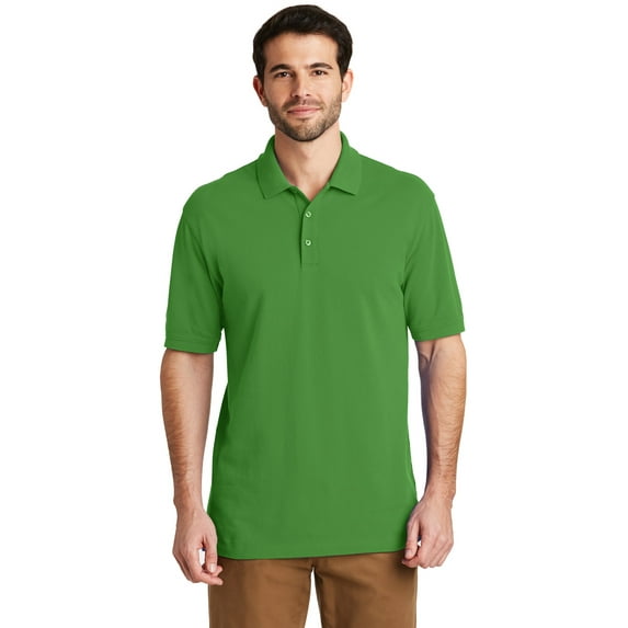 Port Authority Men's EZCotton Polo, Vine Green, X-Large