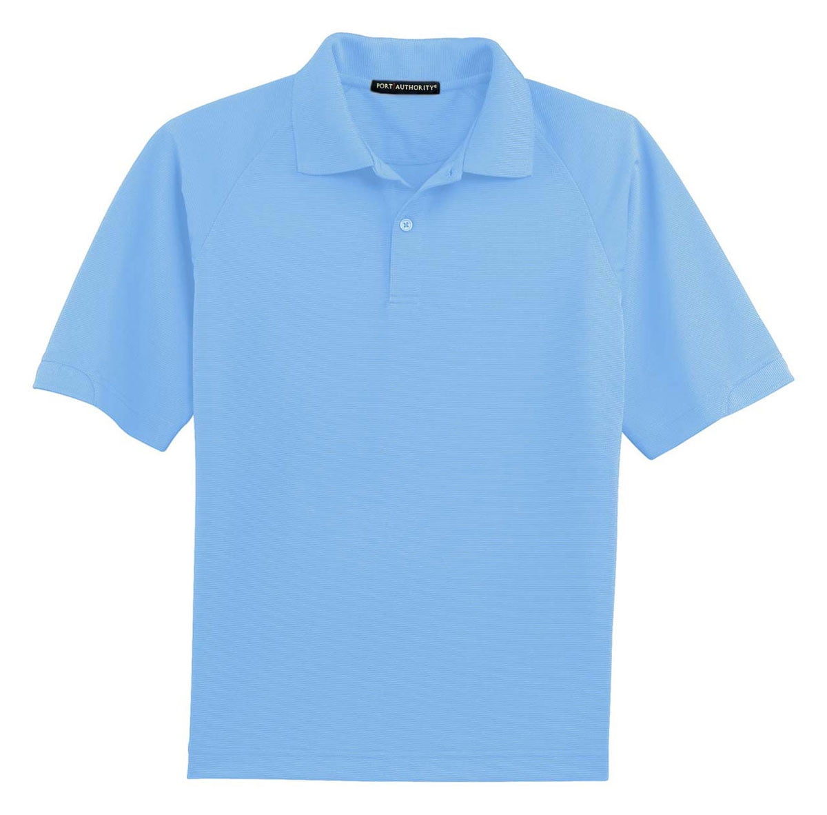 Port Authority Men's Flat Knit Collar Wicking Polo Shirt