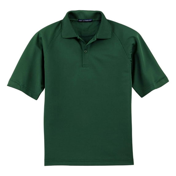 Port Authority Men's Flat Knit Collar Wicking Polo Shirt
