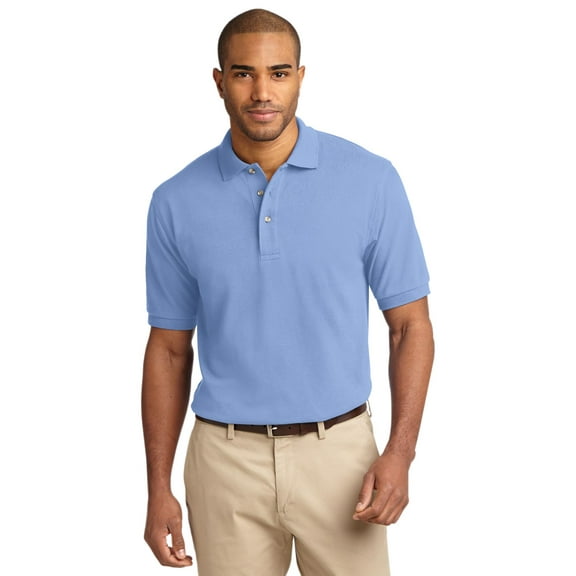 Port Authority Men's Heavyweight Pique Knit Polo Shirt