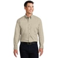 thumbnail image 1 of Port Authority Men's Long Sleeve Twill Shirt - S600T, 1 of 1