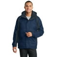 thumbnail image 1 of Port Authority Men's Perfect Microfleece Jacket_Insignia Blue/Navy Eclipse_3XL, 1 of 6