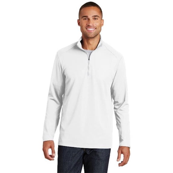 Port Authority Men's Pinpoint Mesh Fashion Sweatshirt