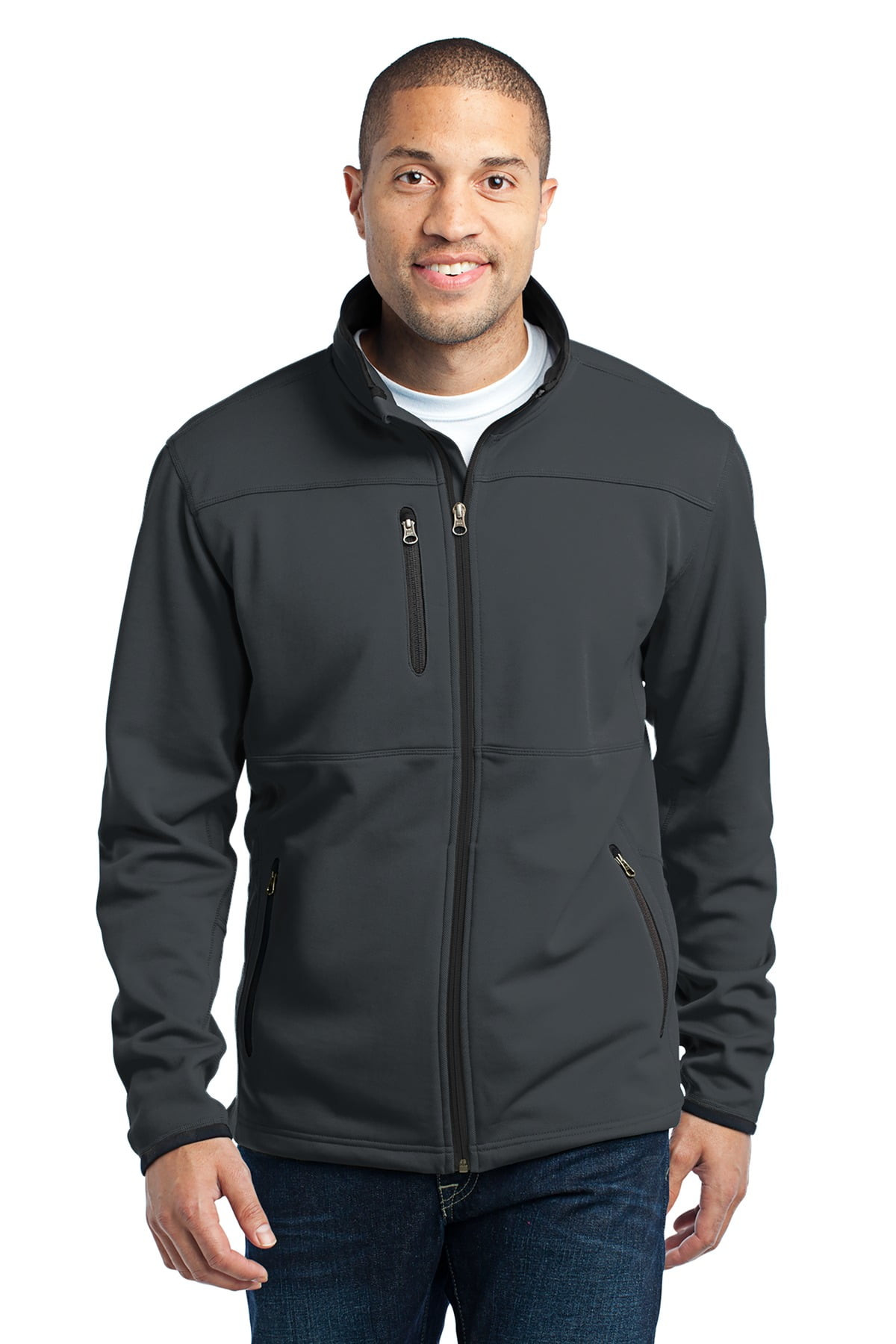 Spyder 187334 Mens Transport Soft Shell Jacket - Polar/Black