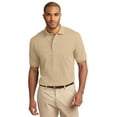 thumbnail image 1 of Port Authority Men's Pique Knit Polo 6XL Stone, 1 of 2