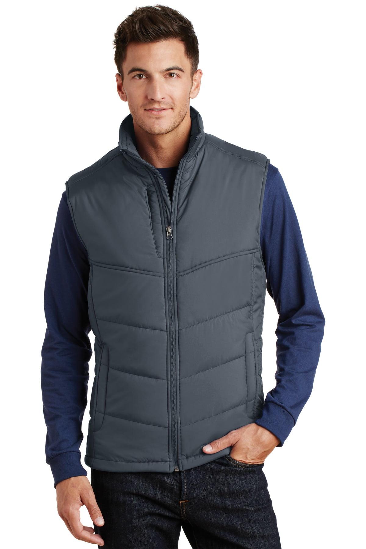 Port Authority Reversible Charger Vest. J7490 - Walmart.com Port Authority Reversible Charger Vest. J7490 - Walmart.com