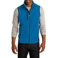 thumbnail image 1 of Port Authority Men's R Tek Pro Fleece Full Zip Vest - CO - Imperial Blue / Black F228 L, 1 of 1