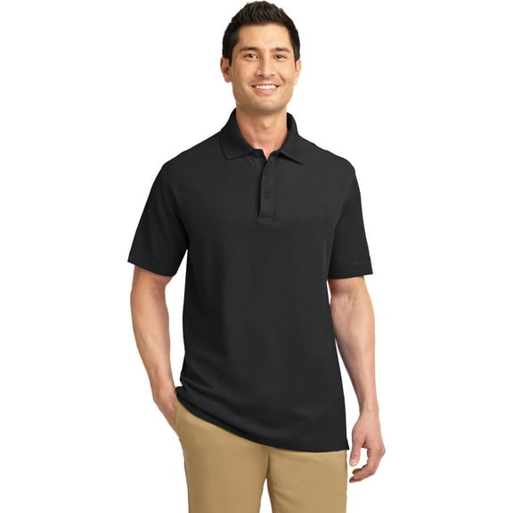 Port Authority Men's Short Sleeve 100 Percent Cotton Pique Polo - K800