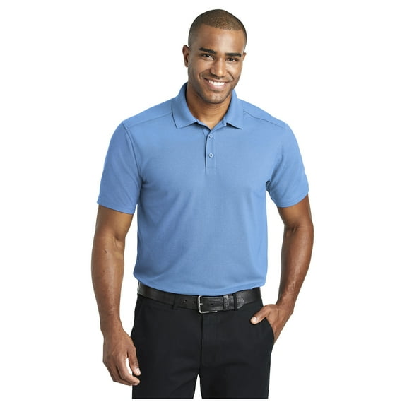 Port Authority Men's Short Sleeve EZPerformance Pique Edery Day Polo Shirt Carolina Blue K600 XL