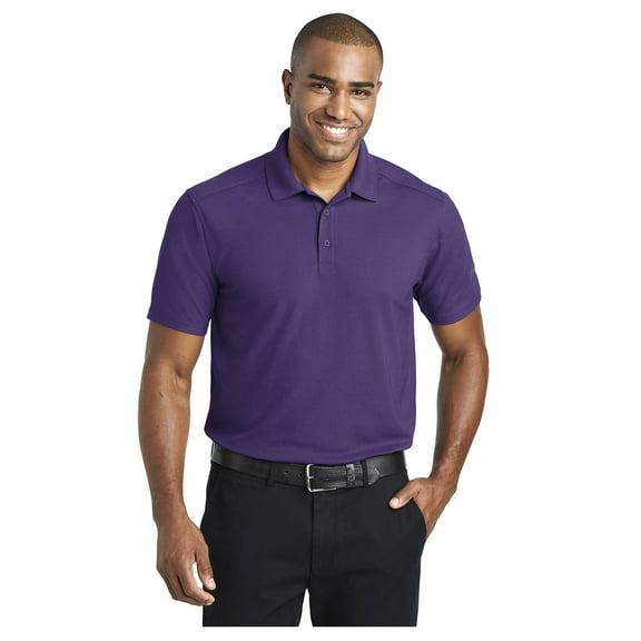 Port Authority Men's Short Sleeve EZPerformance Pique Edery Day Polo Shirt Majestic Purple K600 L