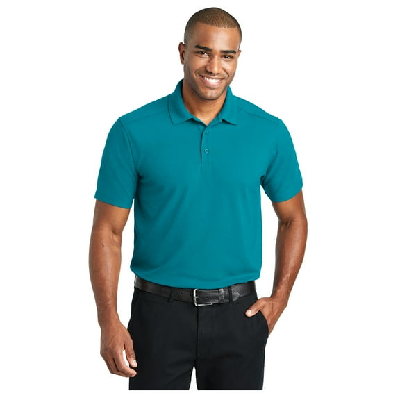 Port Authority Men's Short Sleeve EZPerformance Pique Edery Day Polo Shirt Teal K600 3XL