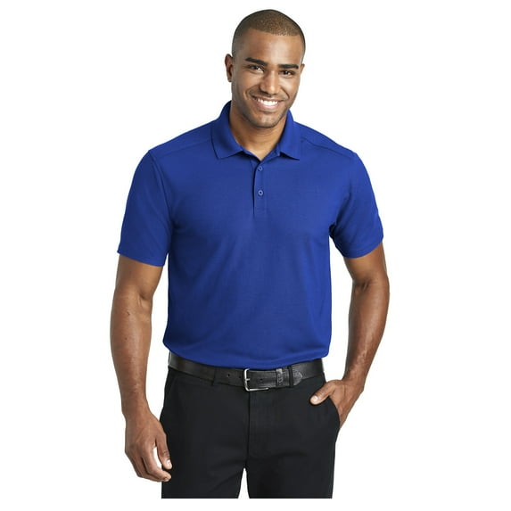 Port Authority Men's Short Sleeve EZPerformance Pique Edery Day Polo Shirt True Royal K600 2XL
