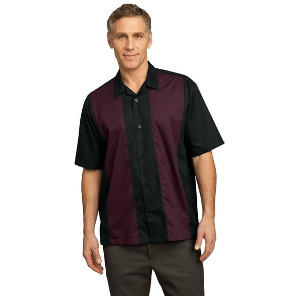 Port Authority Men's Short Sleeve Retro Camp Shirt - S300